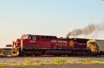 CP AC44CW Locomotive leading a train